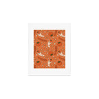 Aquarius Persimmon Print Art Print Gallery Image 1