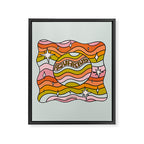 Aquarius Planet Framed Canvas Print Gallery Image 8