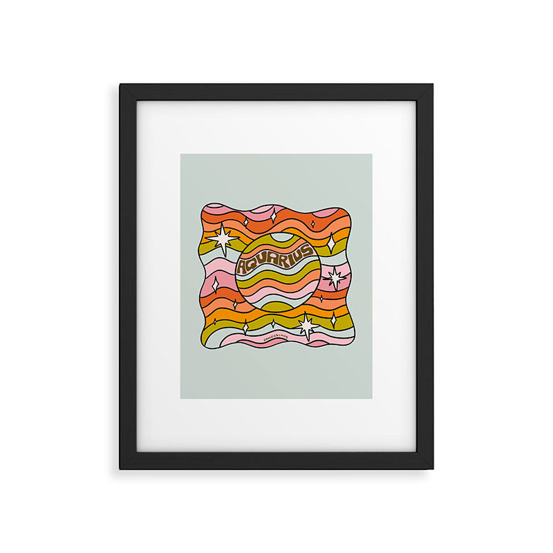 Aquarius Planet Framed Art Print Gallery Image 6