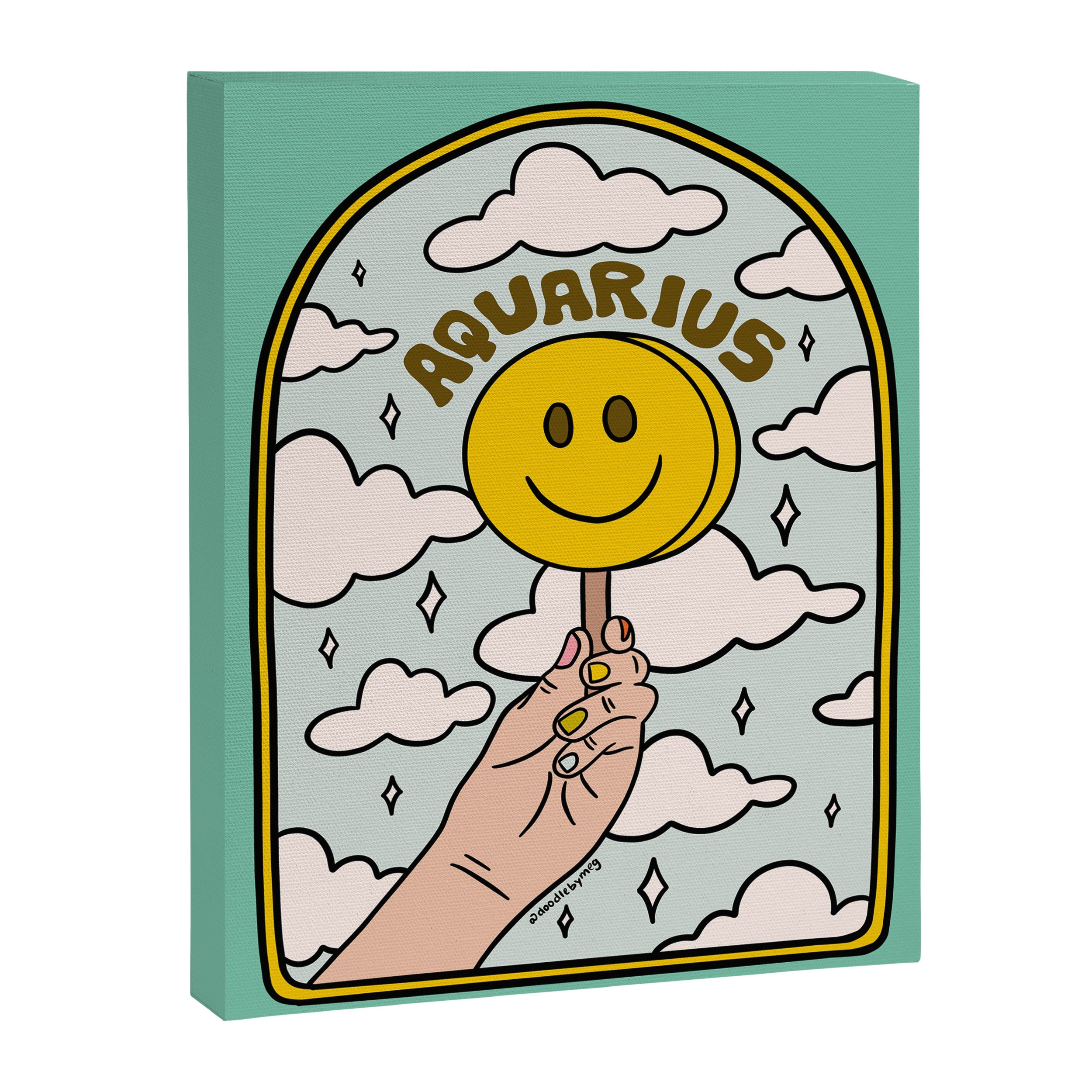 Aquarius Popsicle Canvas Print Gallery Image 8