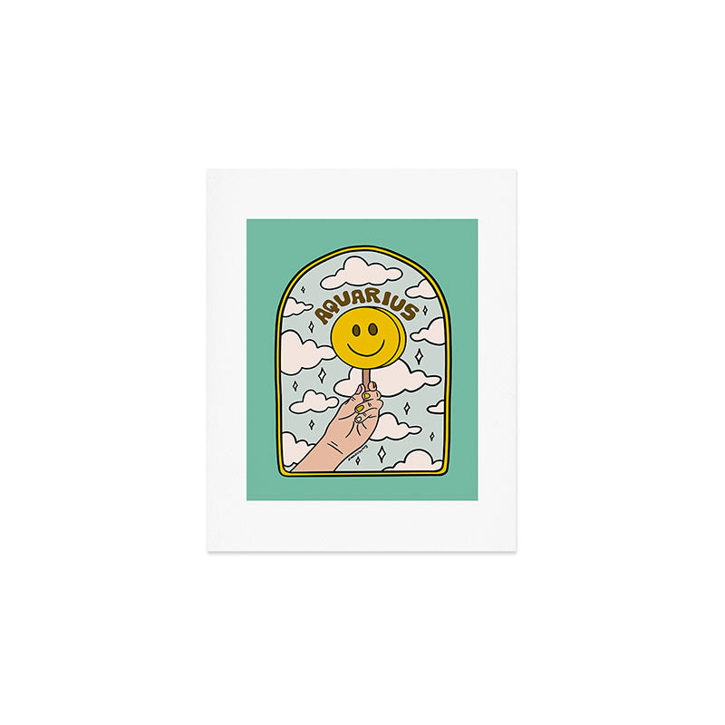 Aquarius Popsicle Art Print Gallery Image 1