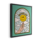 Aquarius Popsicle Framed Canvas Print Gallery Image 2