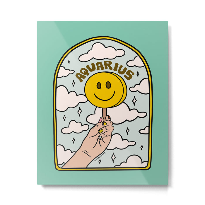 Aquarius Popsicle Metal Print Gallery Image 1