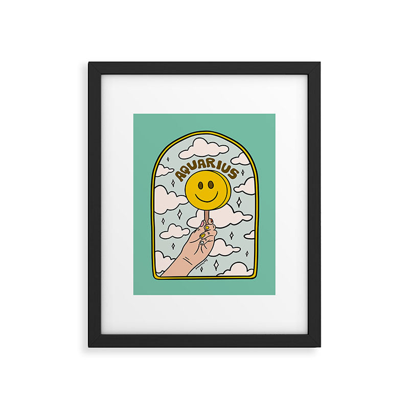Aquarius Popsicle Framed Art Print Gallery Image 6