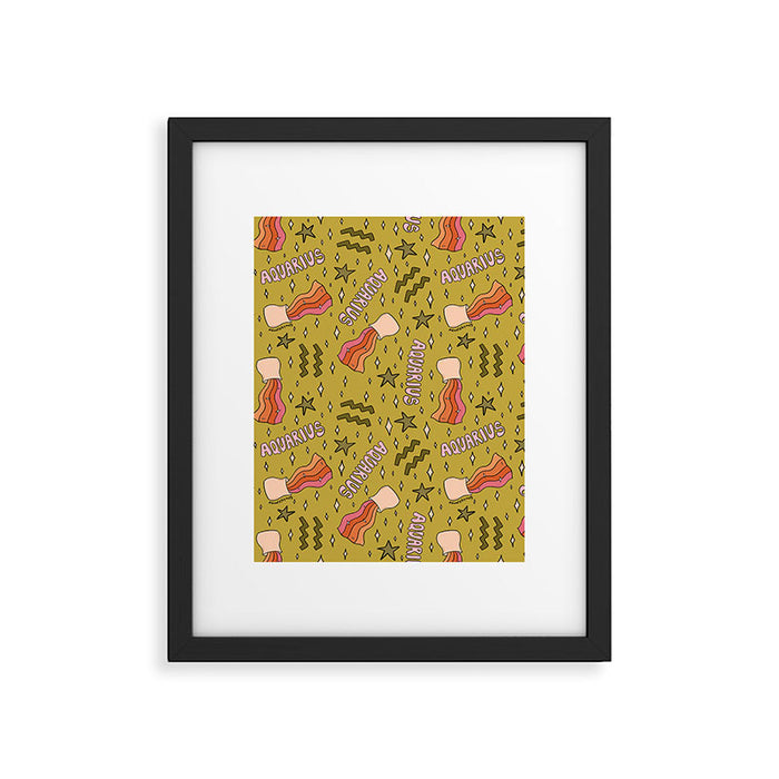 Aquarius Print Framed Art Print Gallery Image 1