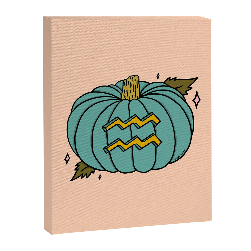 Aquarius Pumpkin Canvas Print Gallery Image 8