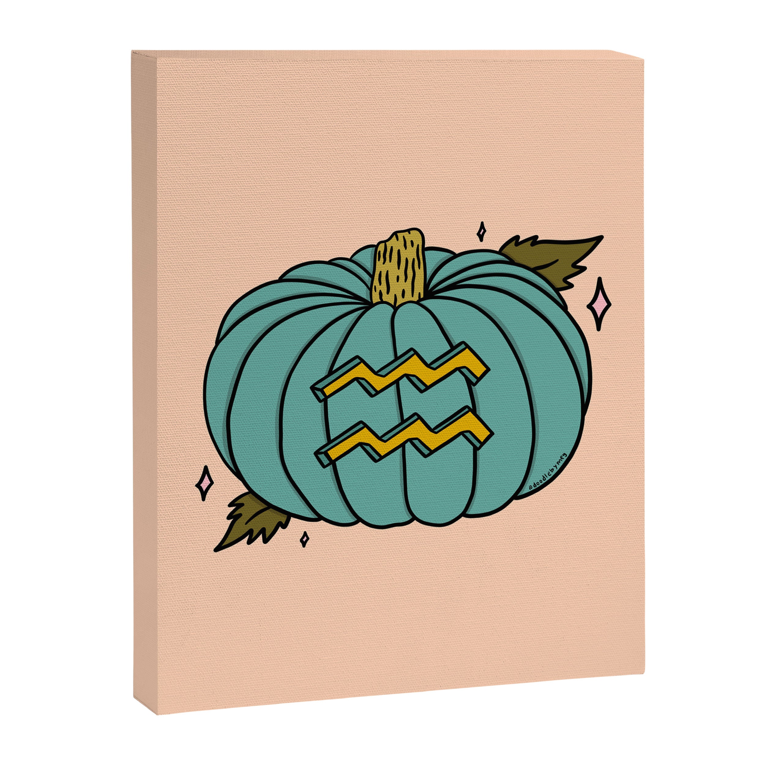 Aquarius Pumpkin Canvas Print Gallery Image 8