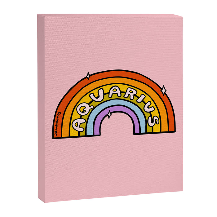 Aquarius Rainbow Canvas Print Gallery Image 1
