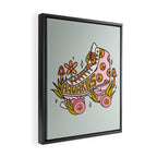 Aquarius Roller Skate Framed Canvas Print Gallery Image 2