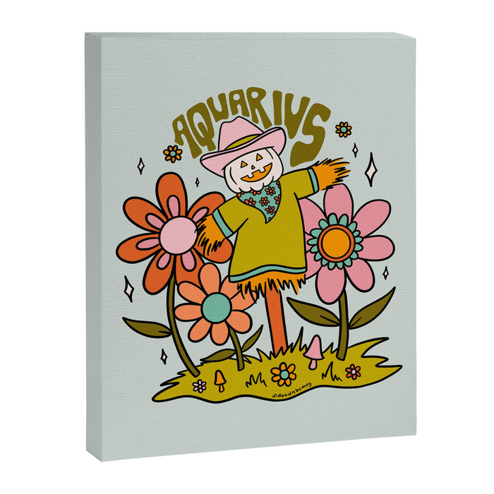 Aquarius Scarecrow Canvas Print Gallery Image 1