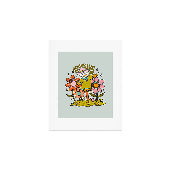 Aquarius Scarecrow Art Print Gallery Image 1