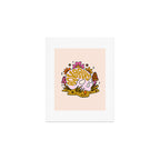 Aquarius Skull Art Print Gallery Image 1