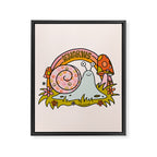 Aquarius Snail Framed Canvas Print Gallery Image 8