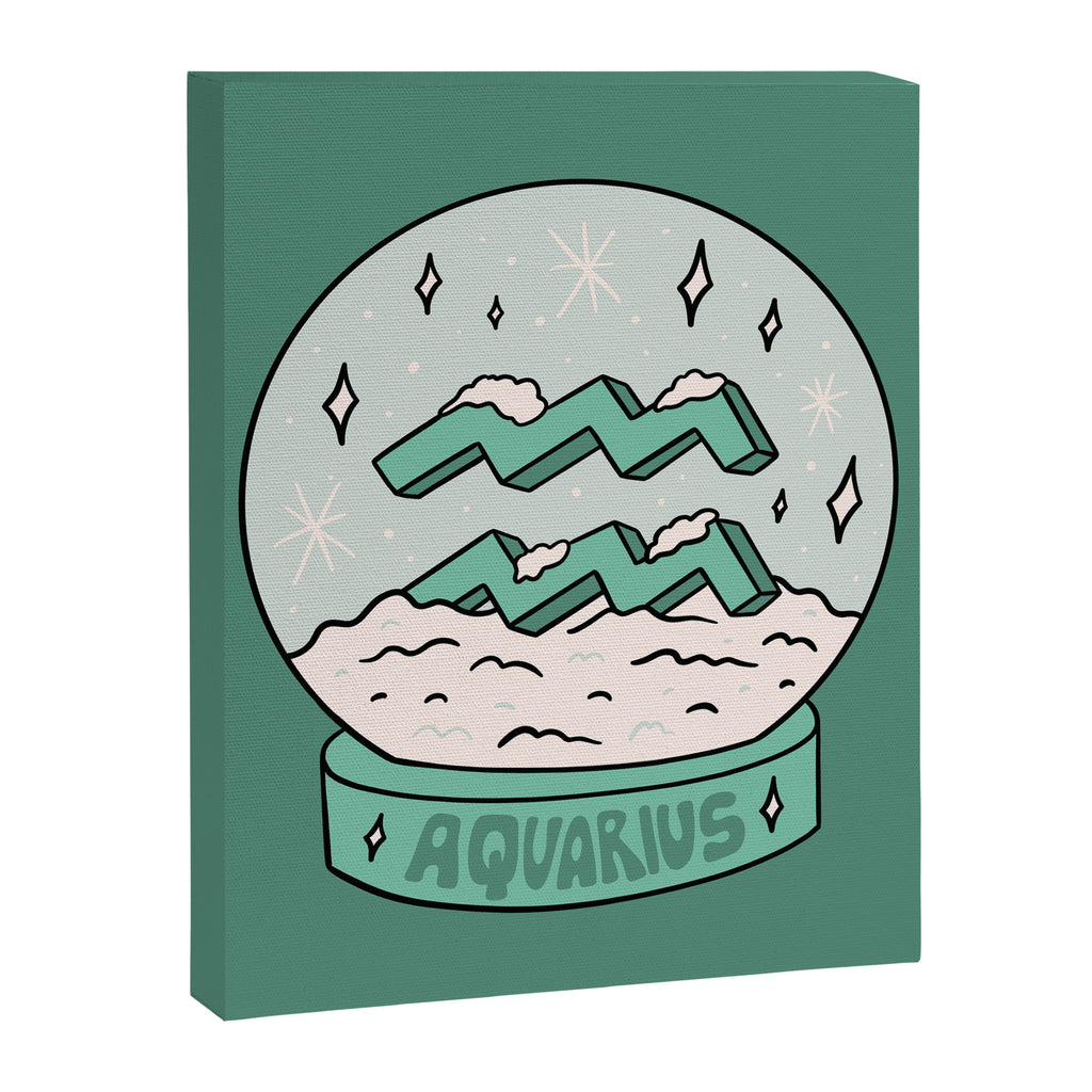 Aquarius Snow Globe Canvas Print Gallery Image 8