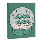 Aquarius Snow Globe Canvas Print Gallery Image 8