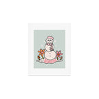 Aquarius Snowman Art Print Gallery Image 1