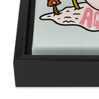 Aquarius Snowman Framed Canvas Print Gallery Image 3