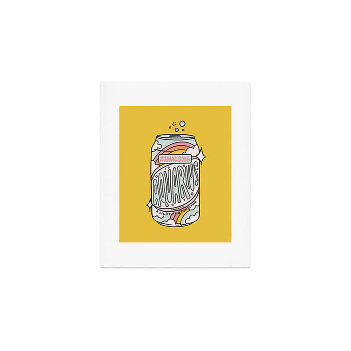 Aquarius Soda Art Print Gallery Image 1