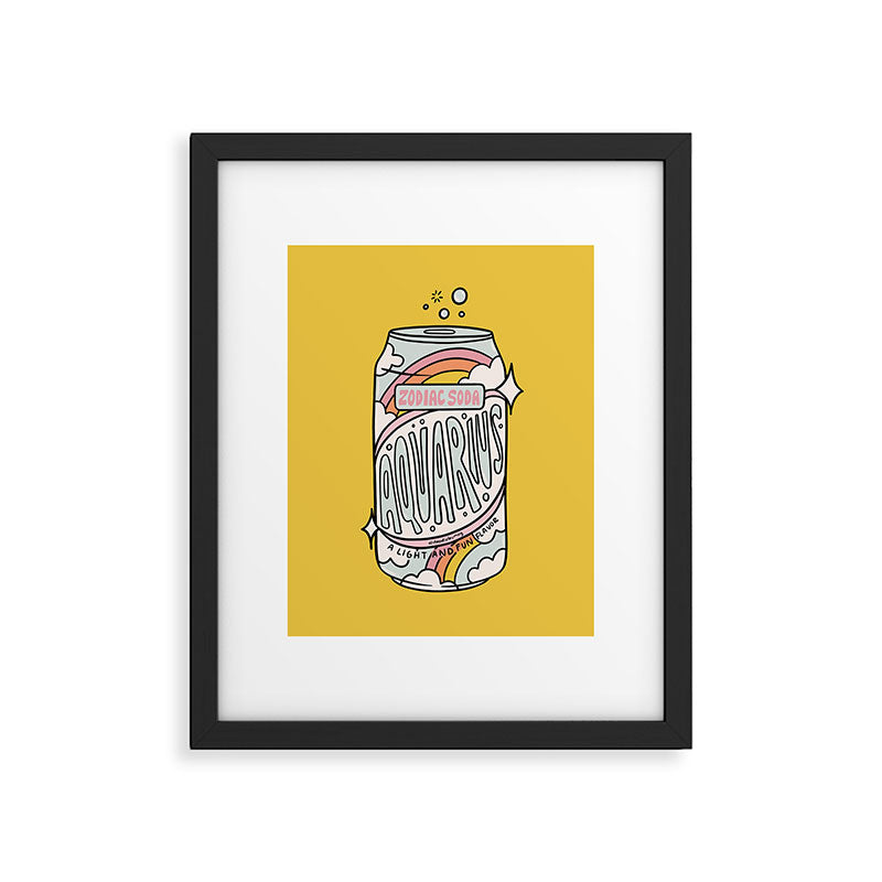 Aquarius Soda Framed Art Print Gallery Image 5