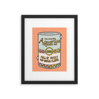 Aquarius Soup Framed Art Print Gallery Image 6