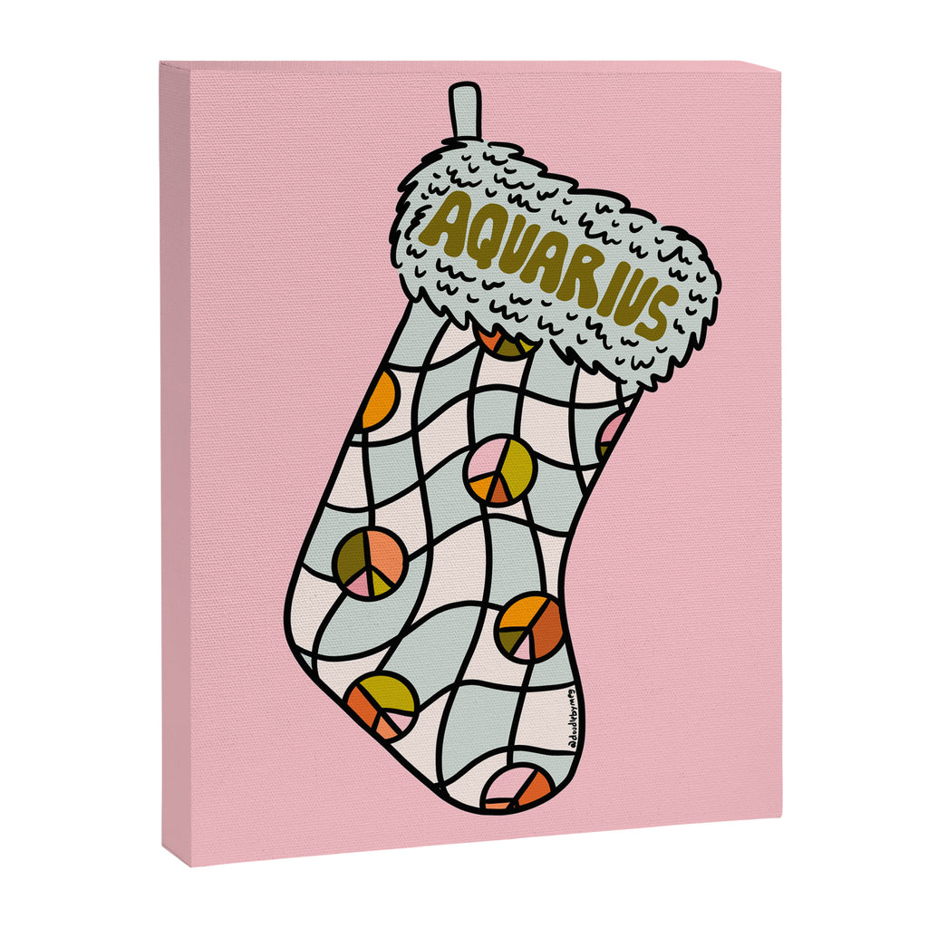 Aquarius Stocking Canvas Print Gallery Image 8