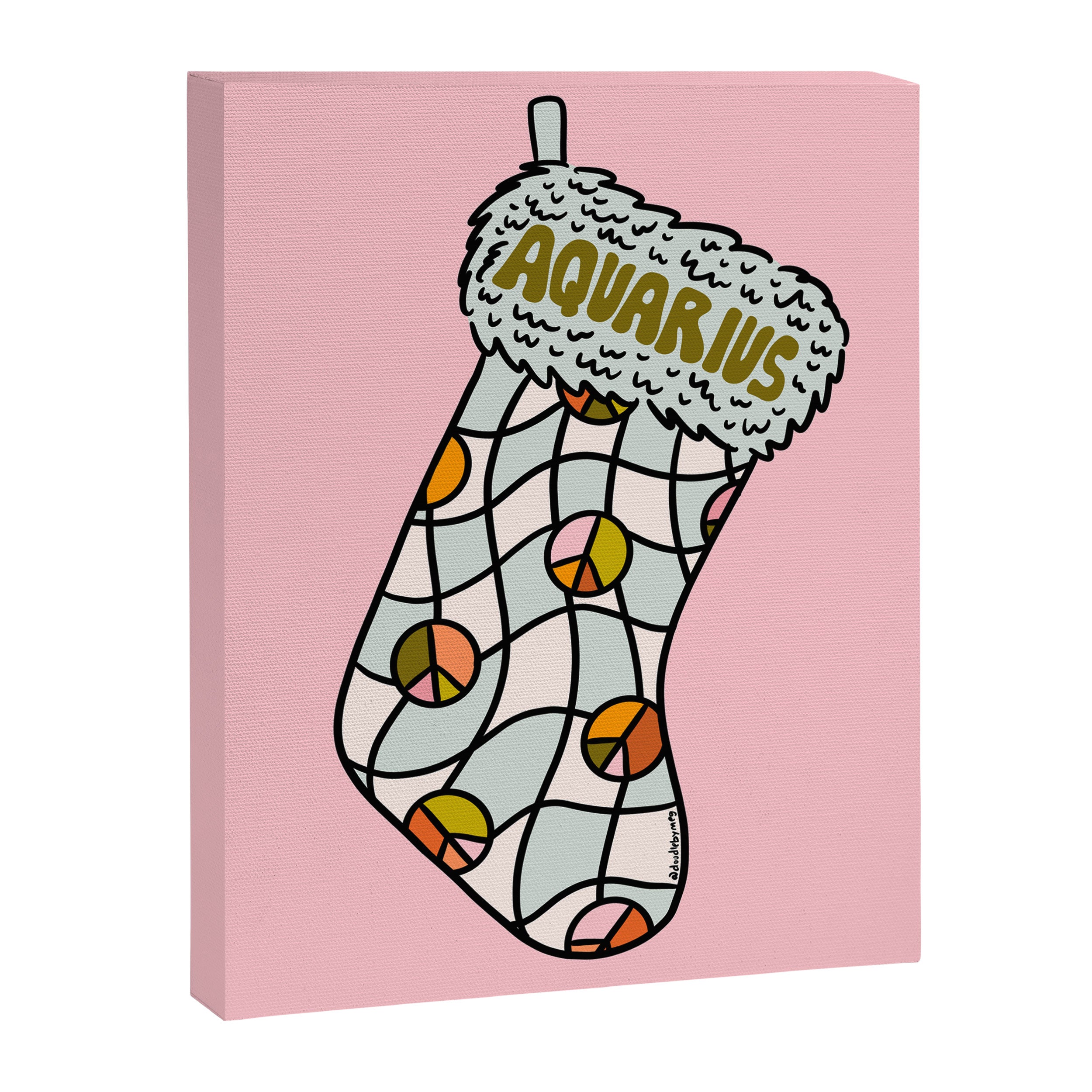 Aquarius Stocking Canvas Print Gallery Image 8