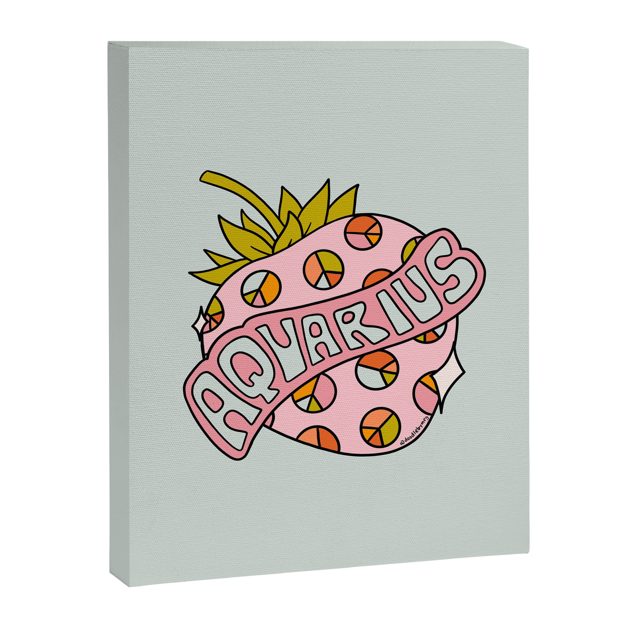 Aquarius Strawberry Canvas Print Gallery Image 8