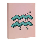 Aquarius Symbol Canvas Print Gallery Image 8