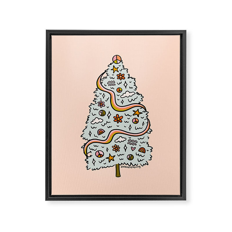 Aquarius Tree Framed Canvas Print Gallery Image 8