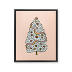 Aquarius Tree Framed Canvas Print Gallery Image 8
