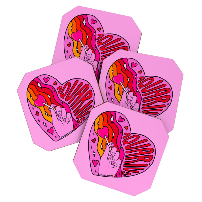 Aquarius Valentine Coaster Gallery Image 1