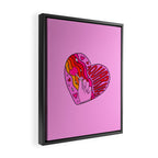 Aquarius Valentine Framed Canvas Print Gallery Image 2