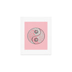 Aquarius Yin Yang Art Print Gallery Image 1