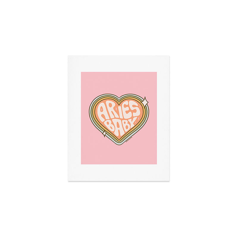 Aries Baby Art Print Gallery Image 1