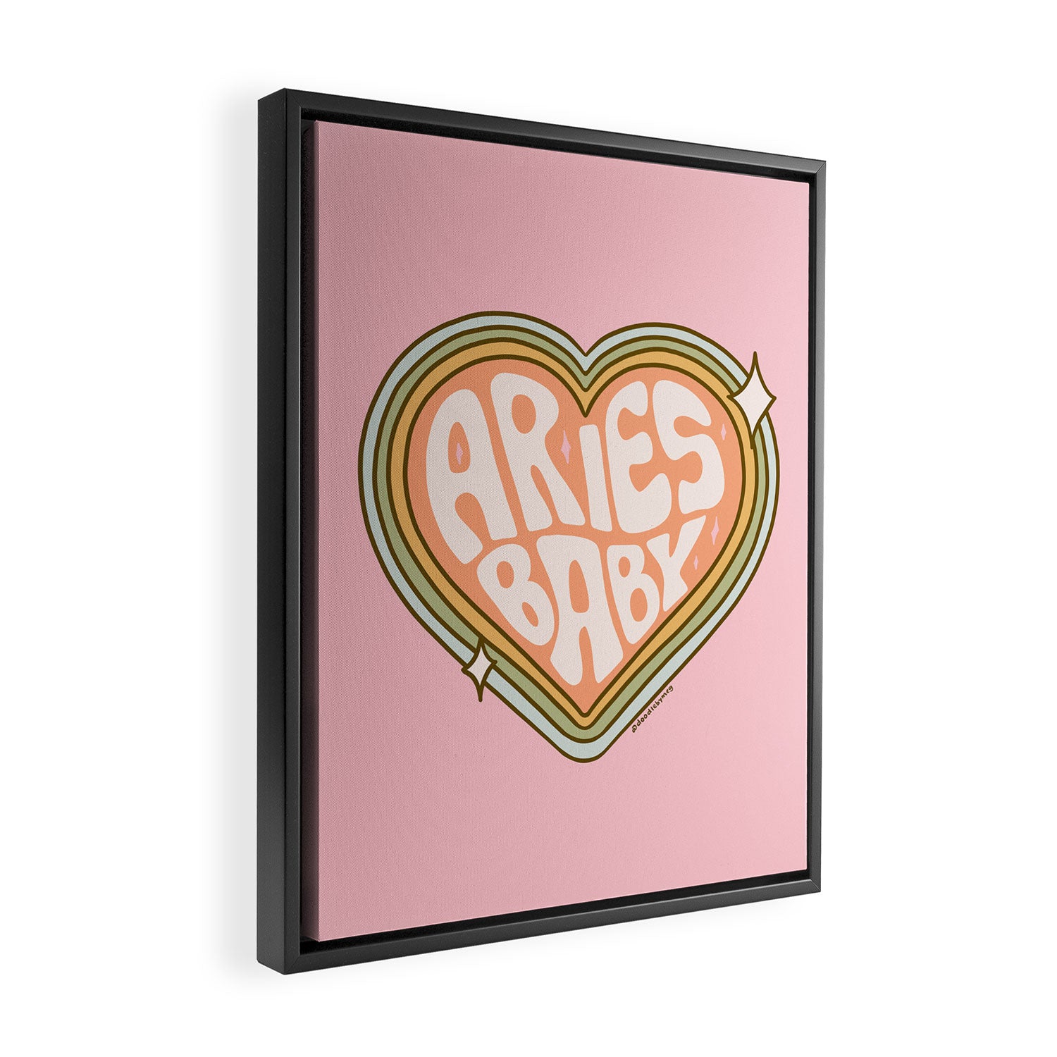 Aries Baby Framed Canvas Print Gallery Image 2