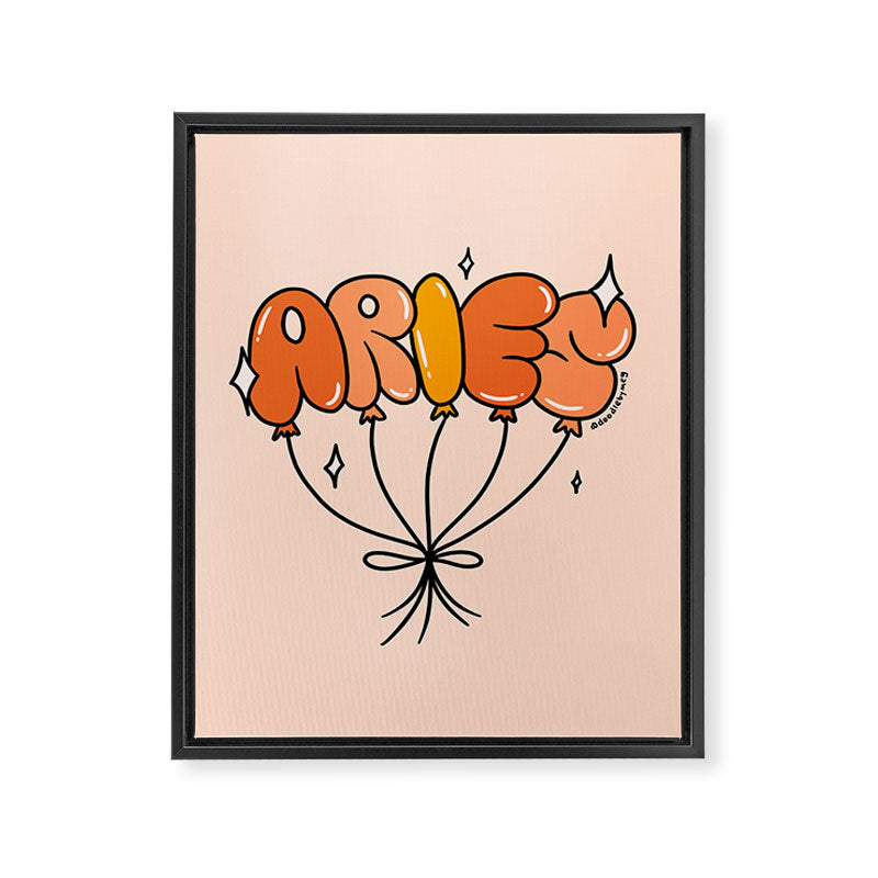 Aries Balloons Framed Canvas Print Gallery Image 8