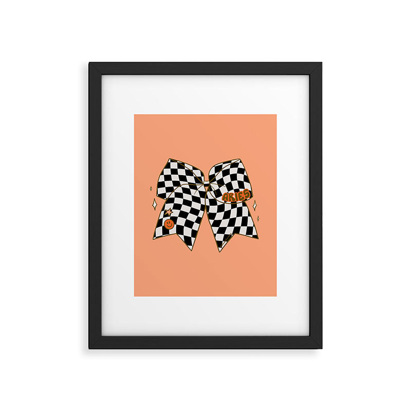 Aries Bow Framed Art Print Gallery Image 6