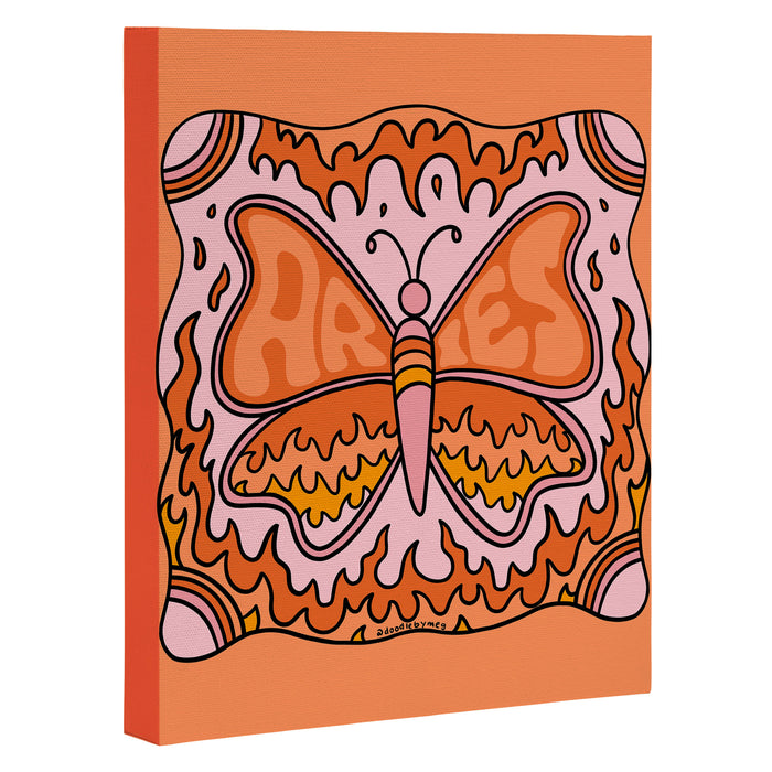 Aries Butterfly Canvas Print Gallery Image 1