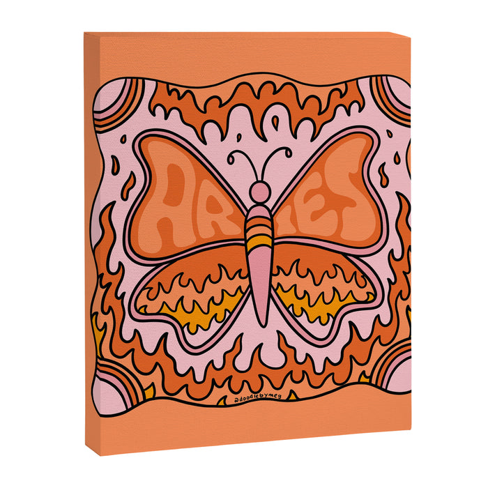 Aries Butterfly Canvas Print Gallery Image 1