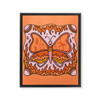 Aries Butterfly Framed Canvas Print Gallery Image 8