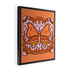 Aries Butterfly Framed Canvas Print Gallery Image 2