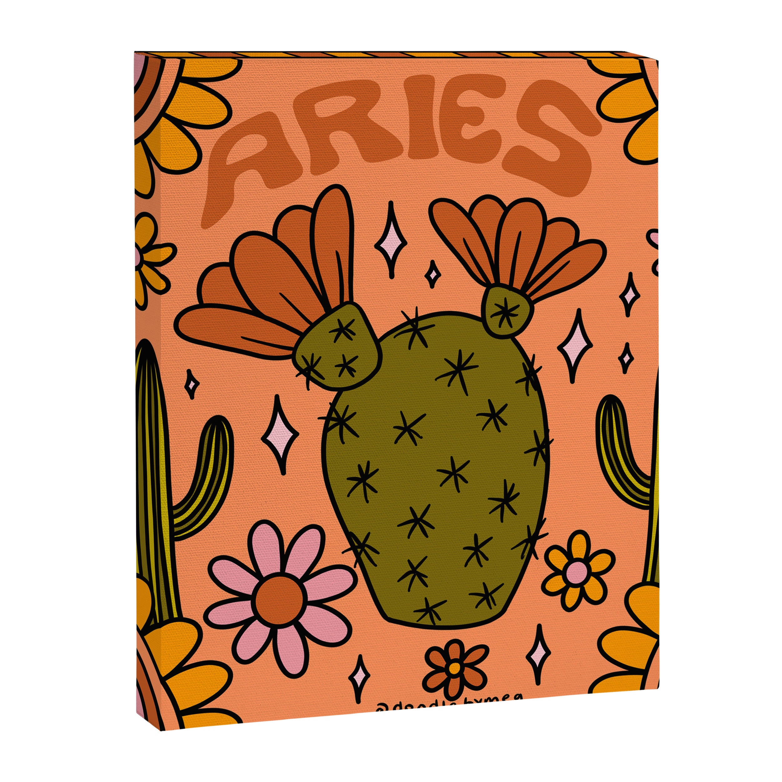 Aries Cactus Canvas Print Gallery Image 8