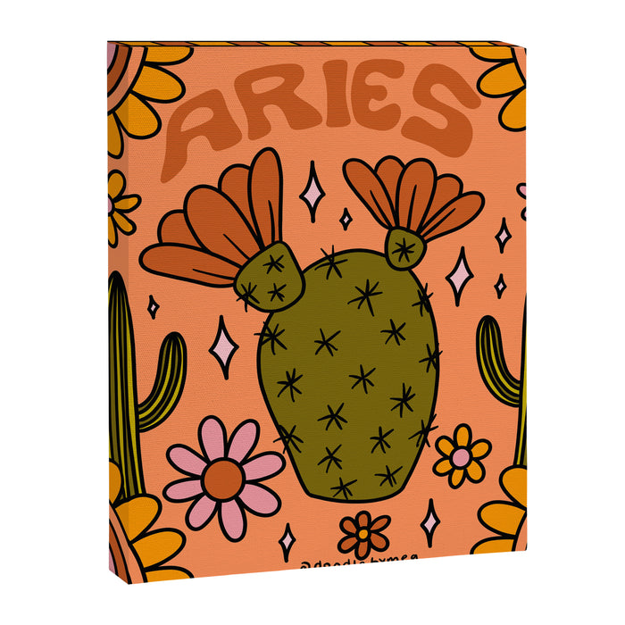 Aries Cactus Canvas Print Gallery Image 1