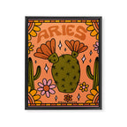 Aries Cactus Framed Canvas Print Gallery Image 8
