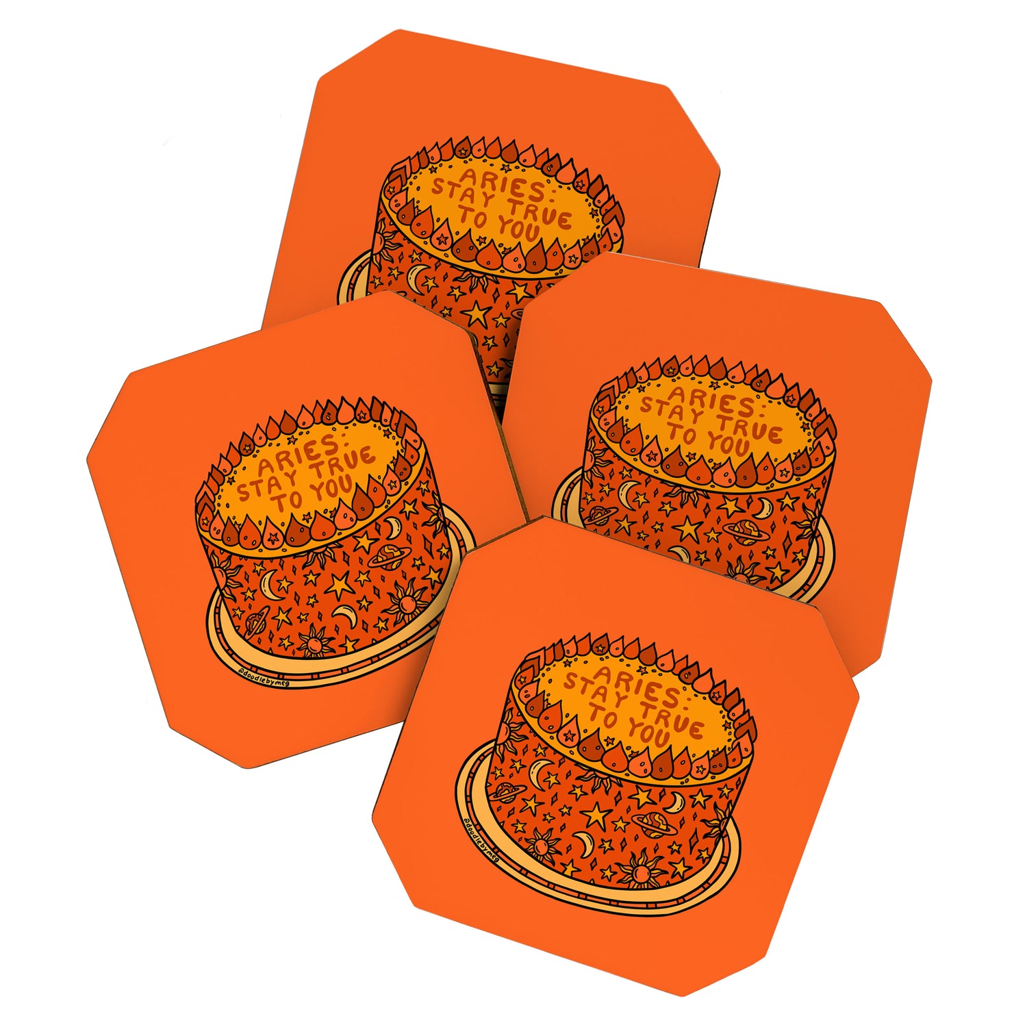 Aries Cake Coaster Gallery Image 1