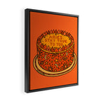 Aries Cake Framed Canvas Print Gallery Image 2