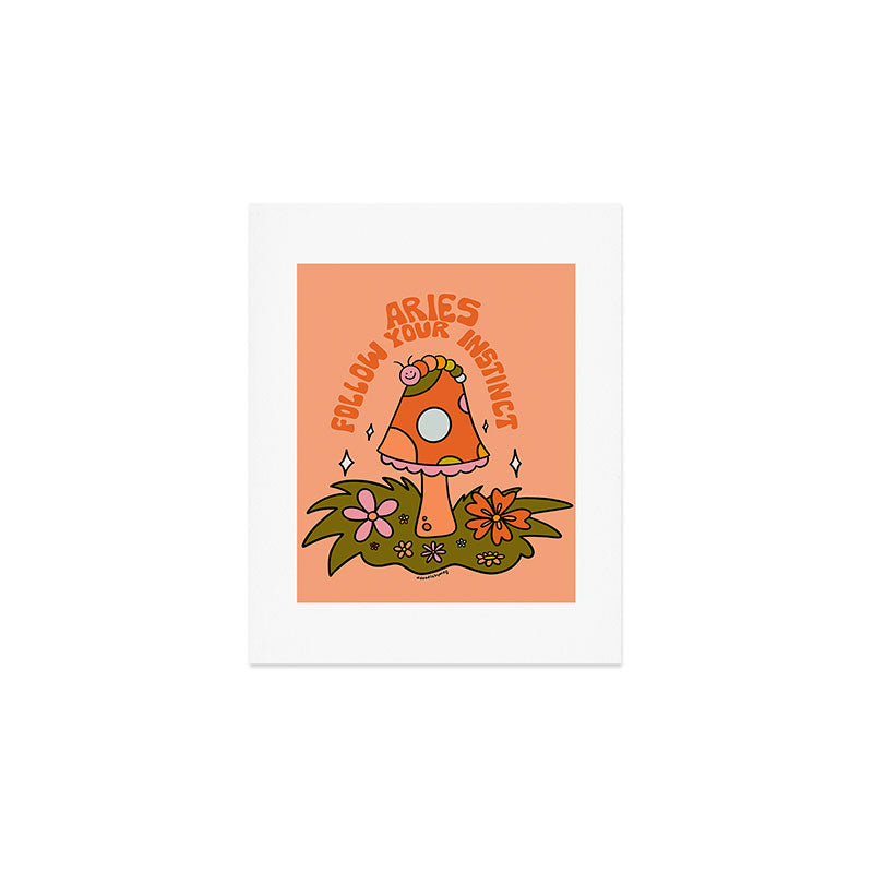 Aries Caterpillar Art Print Gallery Image 1