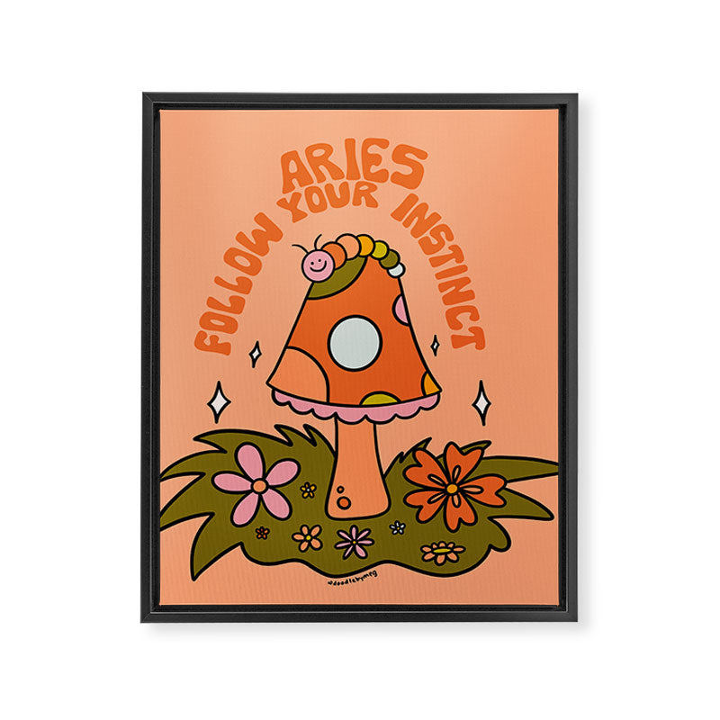 Aries Caterpillar Framed Canvas Print Gallery Image 8