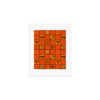 Aries Checkered Print Art Print Gallery Image 1