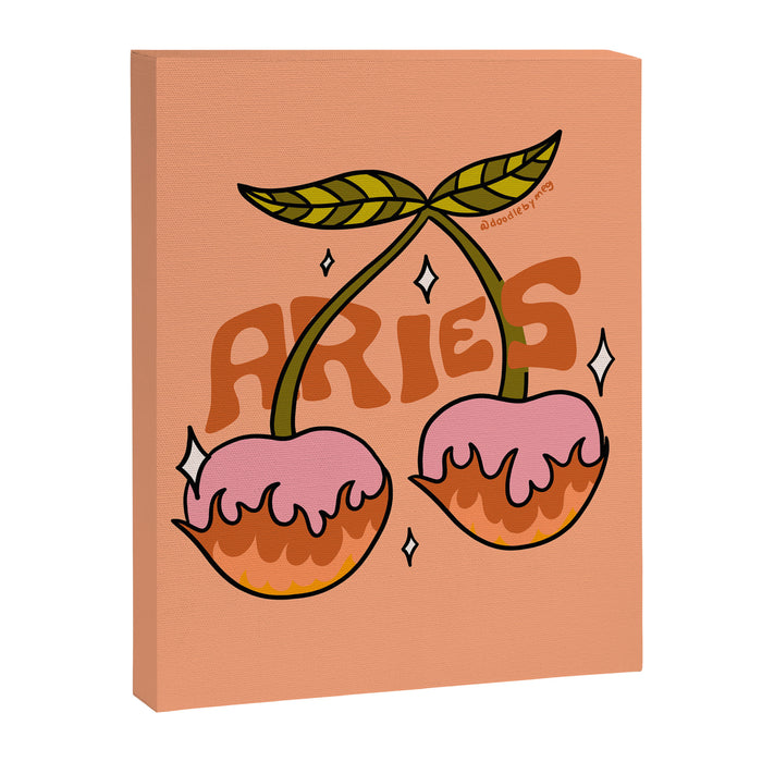 Aries Cherries Canvas Print Gallery Image 1